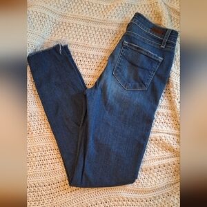 PAIGE Hoxton Ultra Skinny Mid Rise Denim Womens Size 25!